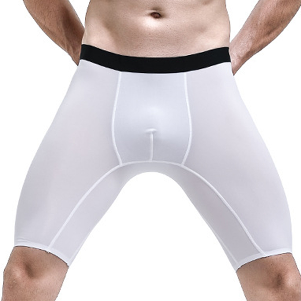 Men Long Leg  Boxer Shorts Bre - مراجعة Long Leg Trunk Men وسعره