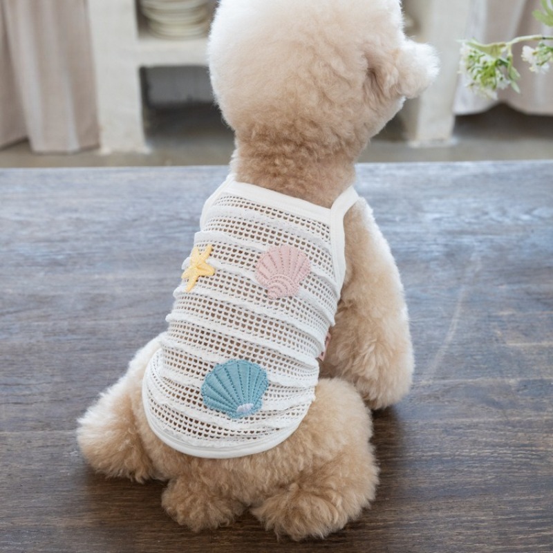 Pet Spring Mesh Sunscreen Coat - مراجعة Suspender Tank Top وسعره