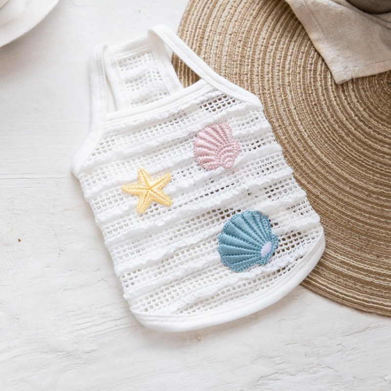 Pet Spring Mesh Sunscreen Coat - مراجعة Suspender Tank Top وسعره