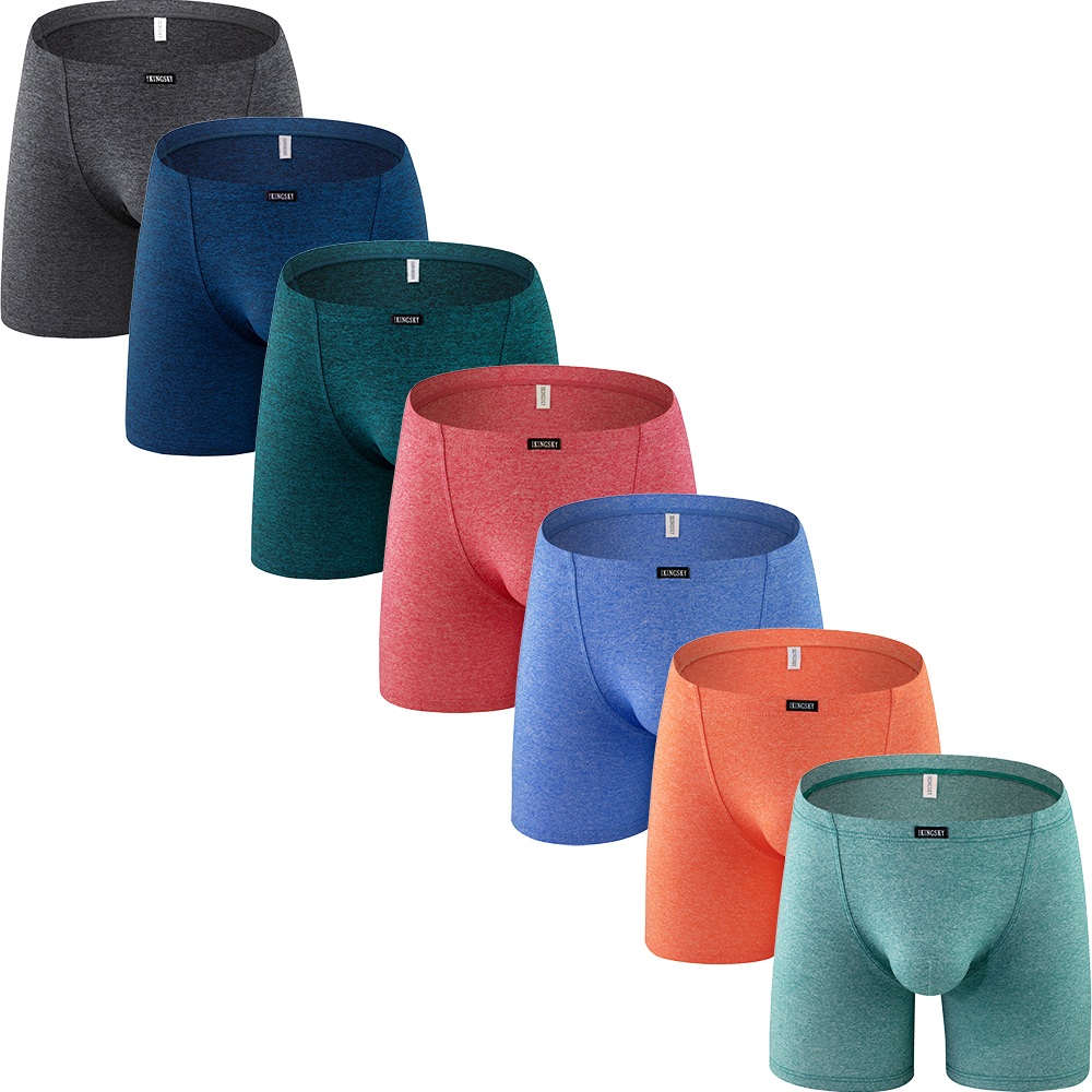 iKingsky Men's Long Leg Boxer  - مراجعة Long Leg Trunk Men وسعره