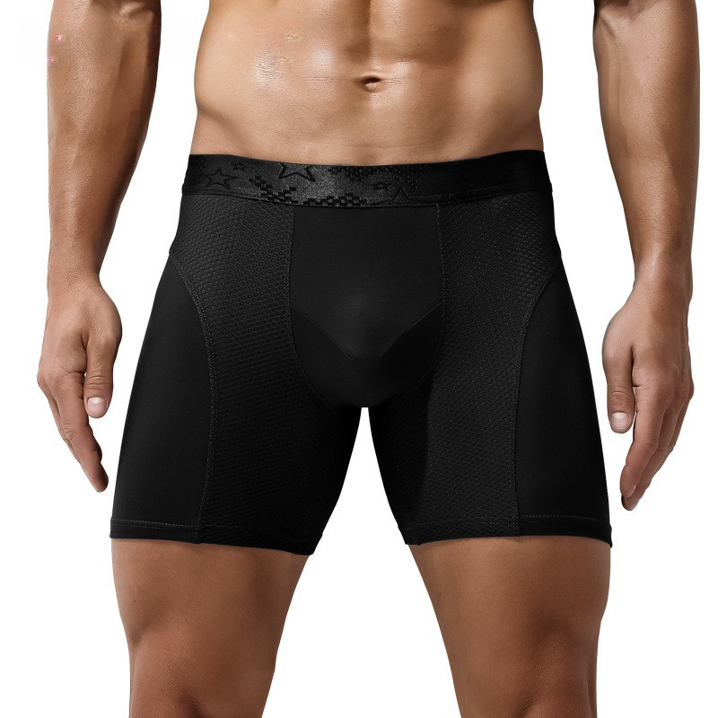 L-6XL Large Size Mens Mesh Mod - مراجعة Mesh Sport Boxer وسعره