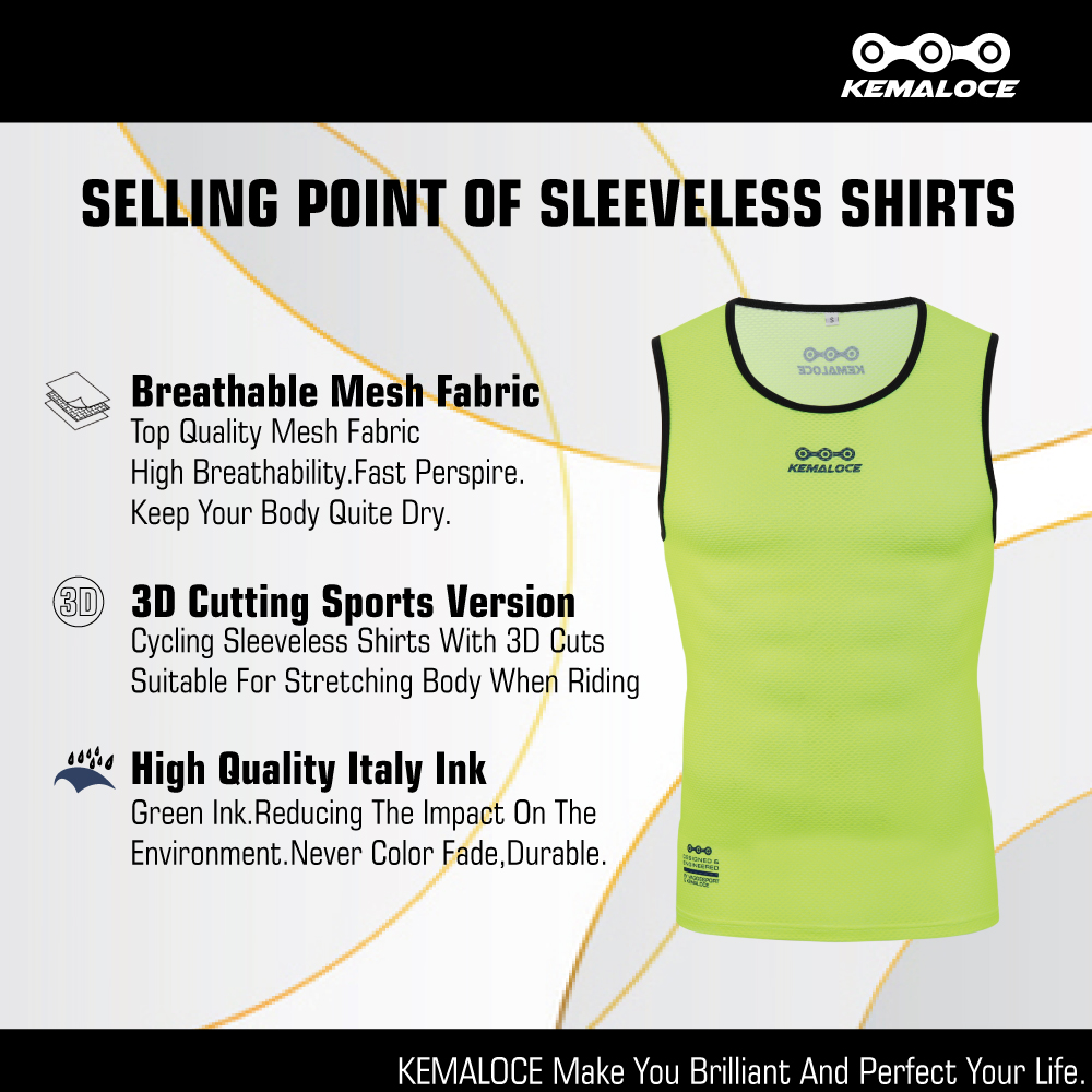 KEMALOCE Cycling Base Layer Me - مراجعة Sleeveless Undershirt وسعره