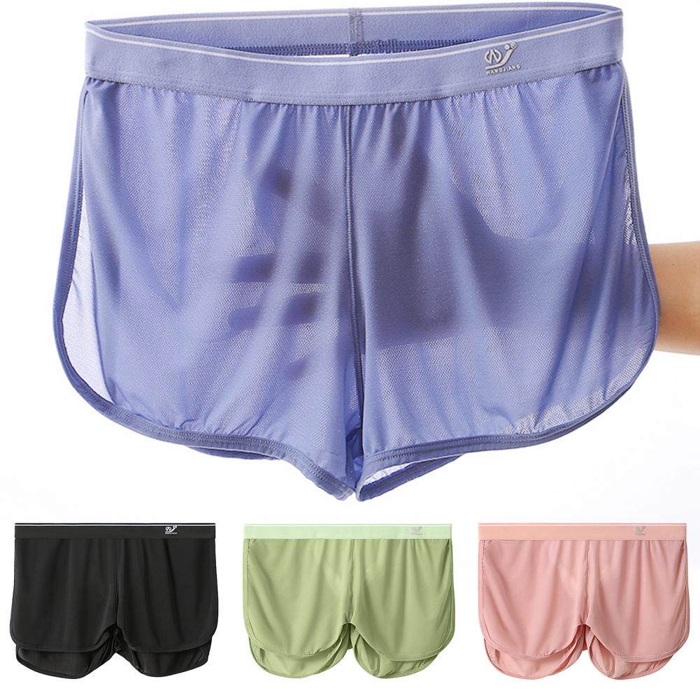 Soft M-3XL Breathable Mesh Box - مراجعة Mesh Sport Boxer وسعره