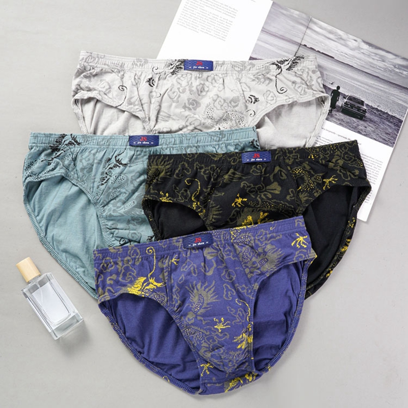 10 Pcs/Lot 100% Cotton Men's P - مراجعة Multi Pack Underwear وسعره