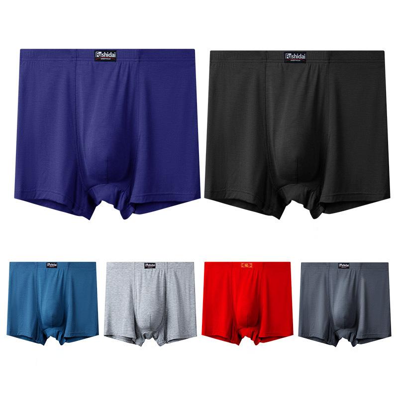 3pcs/lot 13XL Oversize Men Box - مراجعة Boxer Shorts Modal وسعره