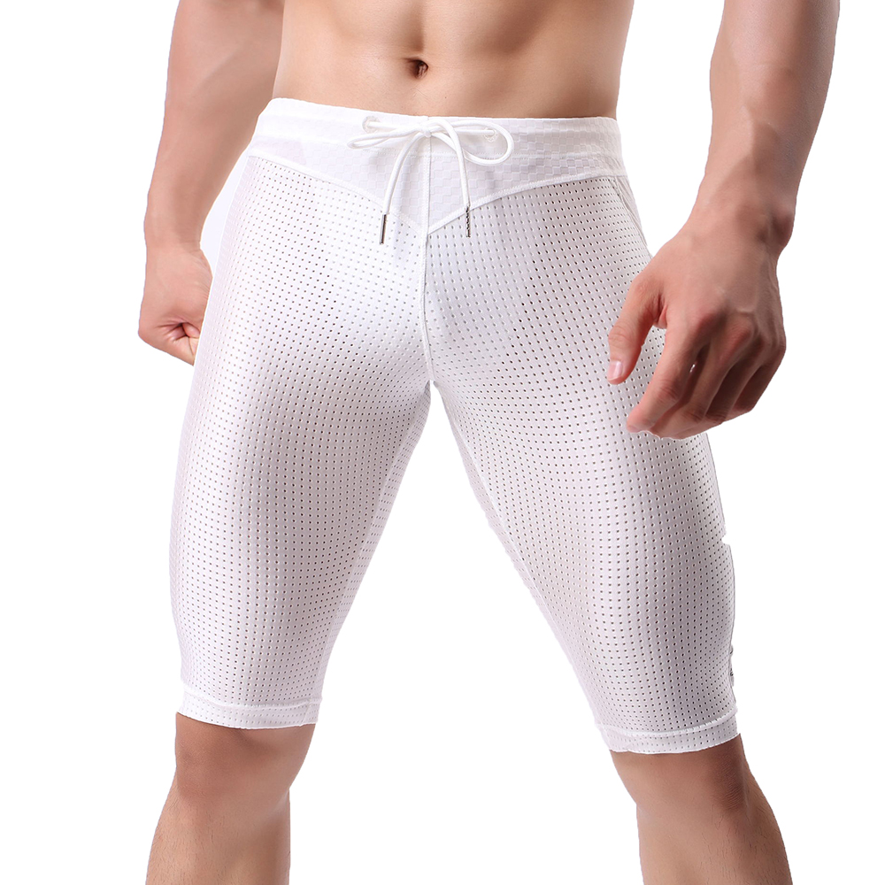 Men's Underwear Sexy Mesh Stit - مراجعة Mesh Sport Boxer وسعره