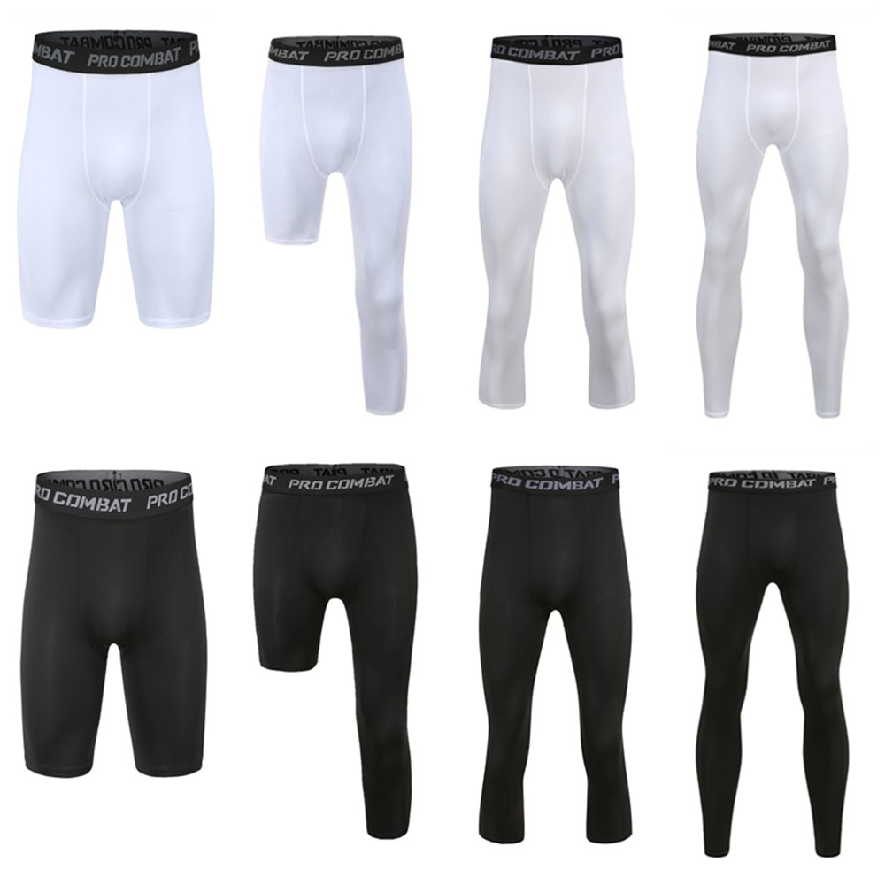 Men Gym Sportswear Muscle Body - مراجعة Compression Long Pant وسعره