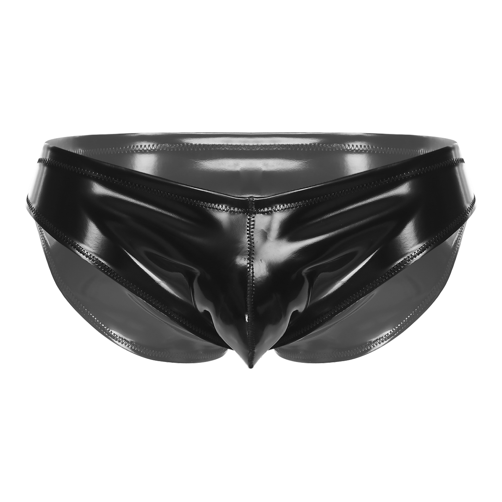 Mens Glossy Latex Briefs Paten - مراجعة Pouch Boxer Pouch وسعره