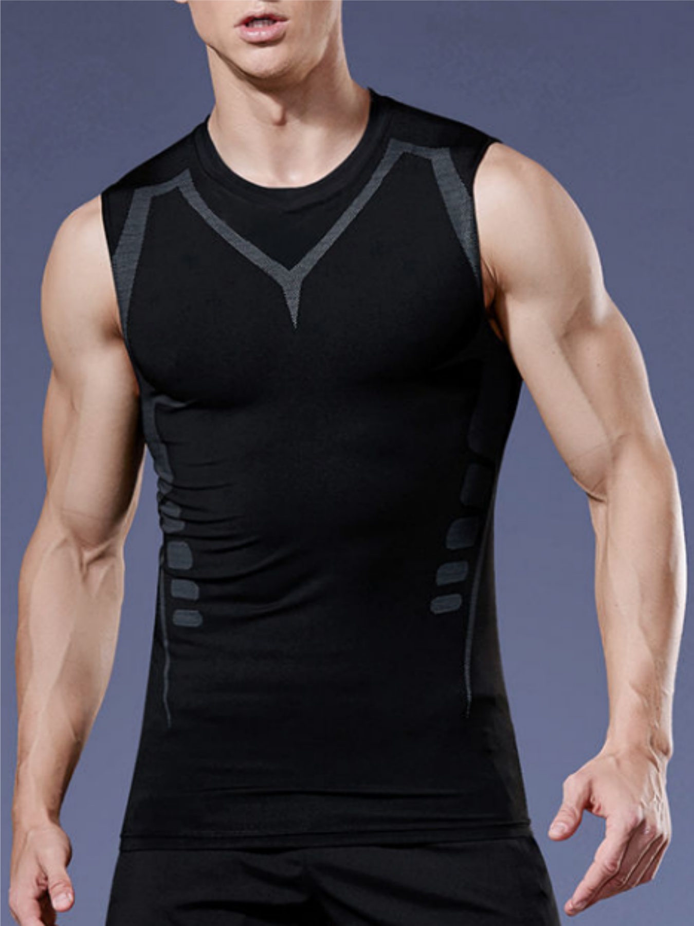Men's Tight Vest Compression S - مراجعة T Shirt Tight Fit وسعره