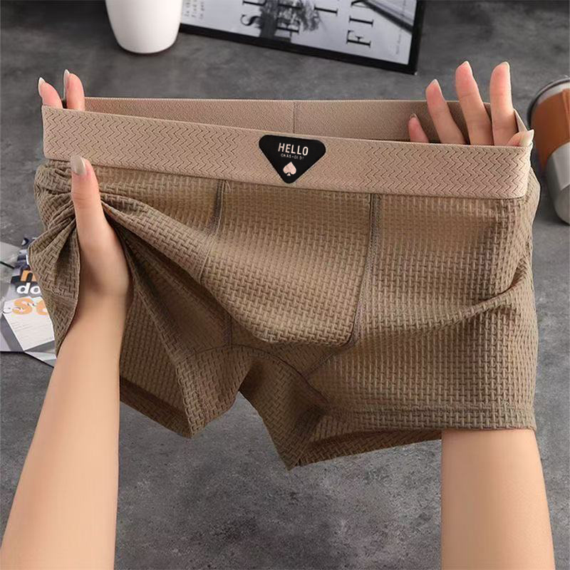 4pcs Men's Boxer Shorts Ice Si - مراجعة Multi Pack Underwear وسعره