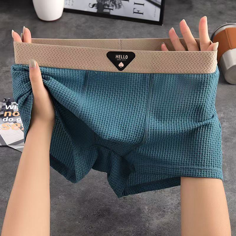 4pcs Men's Boxer Shorts Ice Si - مراجعة Multi Pack Underwear وسعره