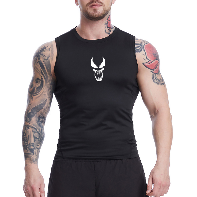 Graphic Sleeveless Compression - مراجعة Sleeveless Undershirt وسعره