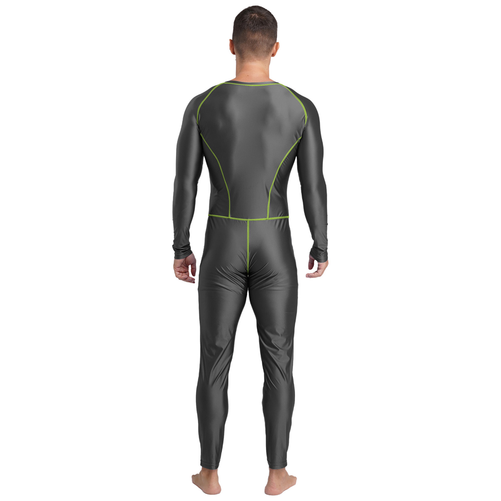 Swimwear Mens Swimsuit Glossy  - مراجعة Compression Long Pant وسعره