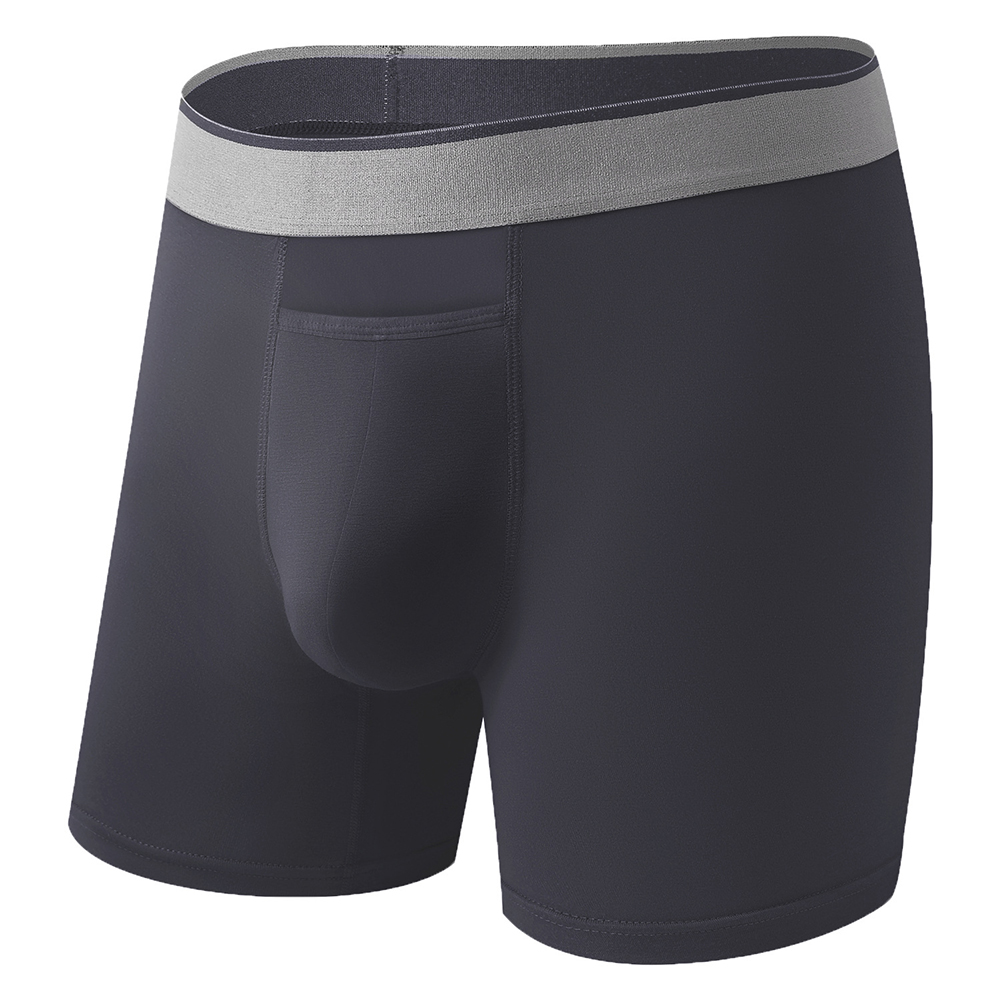 1pc Men Long Leg Shorts Soft U - مراجعة Long Leg Trunk Men وسعره