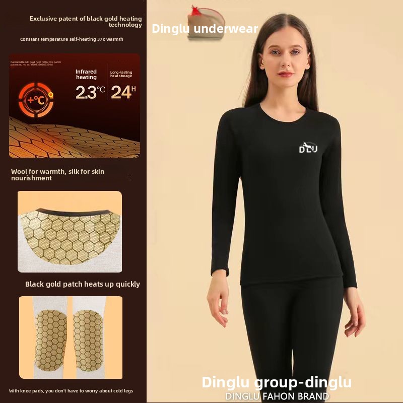 Deer Black Gold Graphene Self- - مراجعة Thermal Long John وسعره