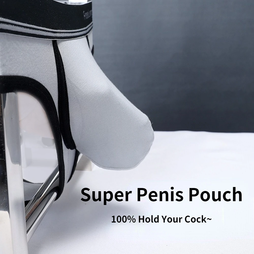 Man Ultra-Low Briefs with Supe - مراجعة Pouch Boxer Pouch وسعره