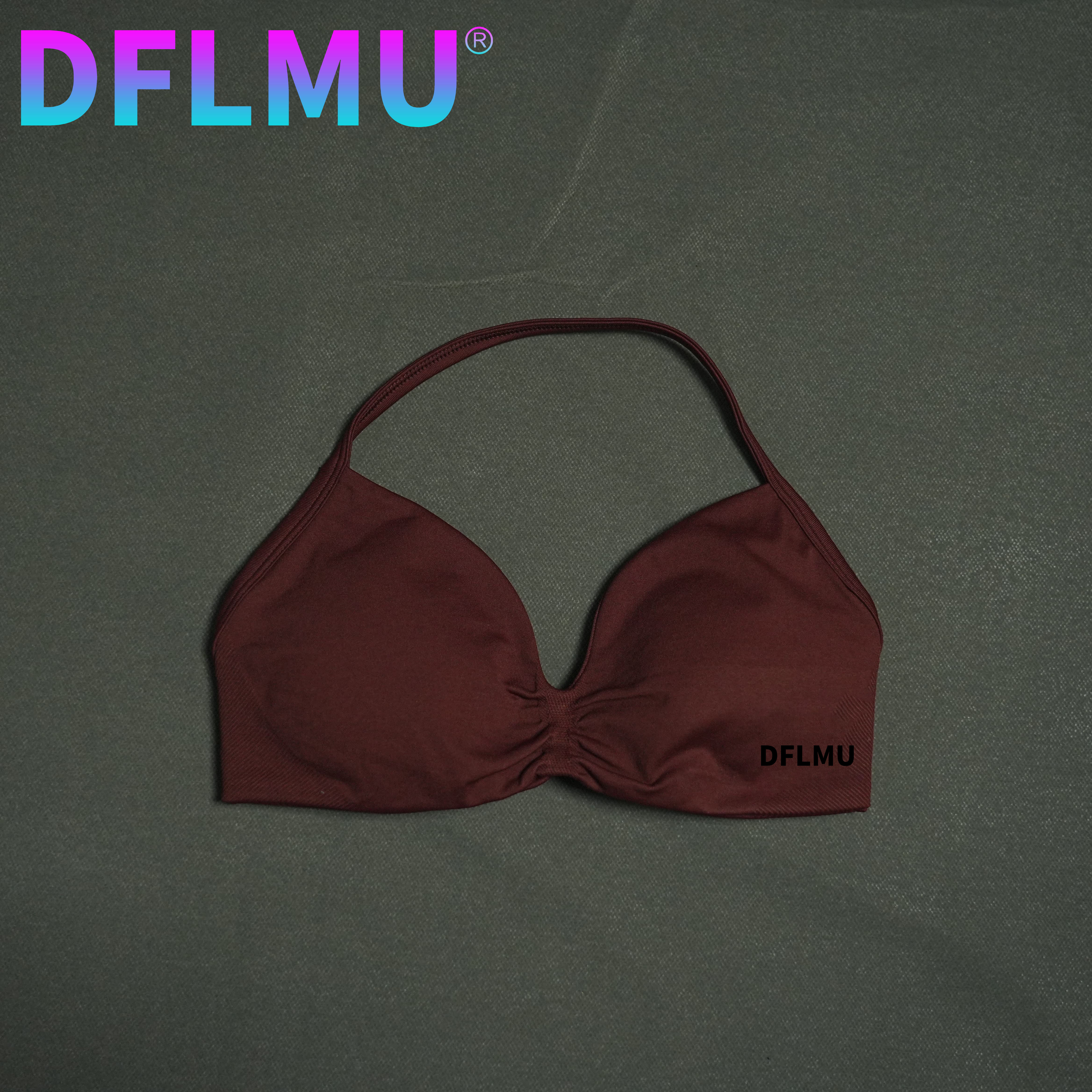 DFLMU Women Halter Sports Bra  - مراجعة Suspender Tank Top وسعره