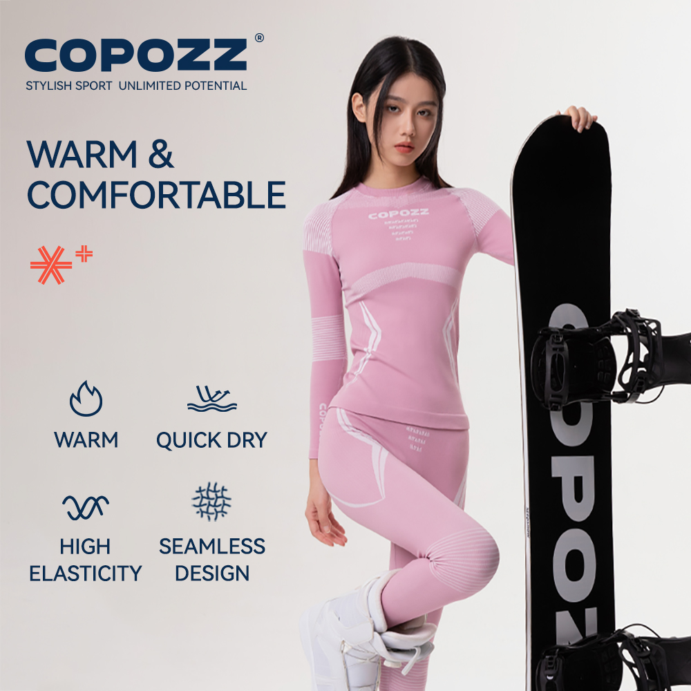 COPOZZ Winter Ski Thermal Unde - مراجعة Thermal Long John وسعره