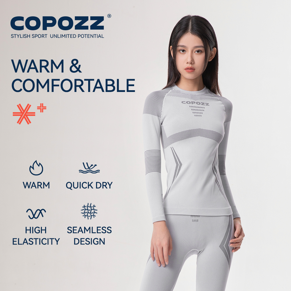 COPOZZ Winter Ski Thermal Unde - مراجعة Thermal Long John وسعره