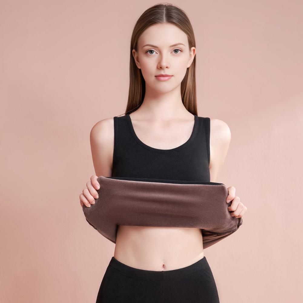 Fleece Lined Women Thermal Tan - مراجعة Undershirt Crew Neck وسعره