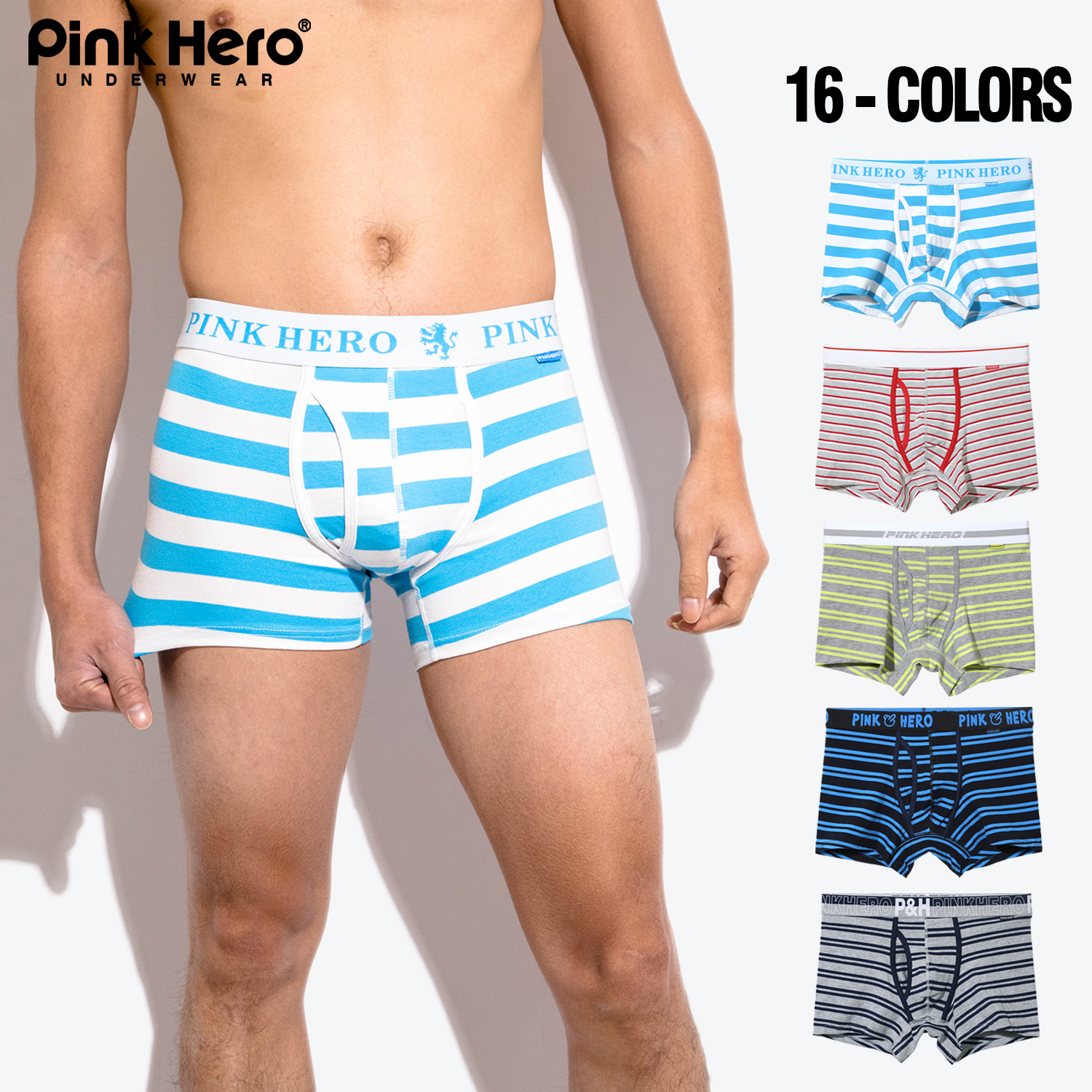 PINKHERO Fashion Underwear Str - مراجعة Boxer Brief Pack Cotton وسعره