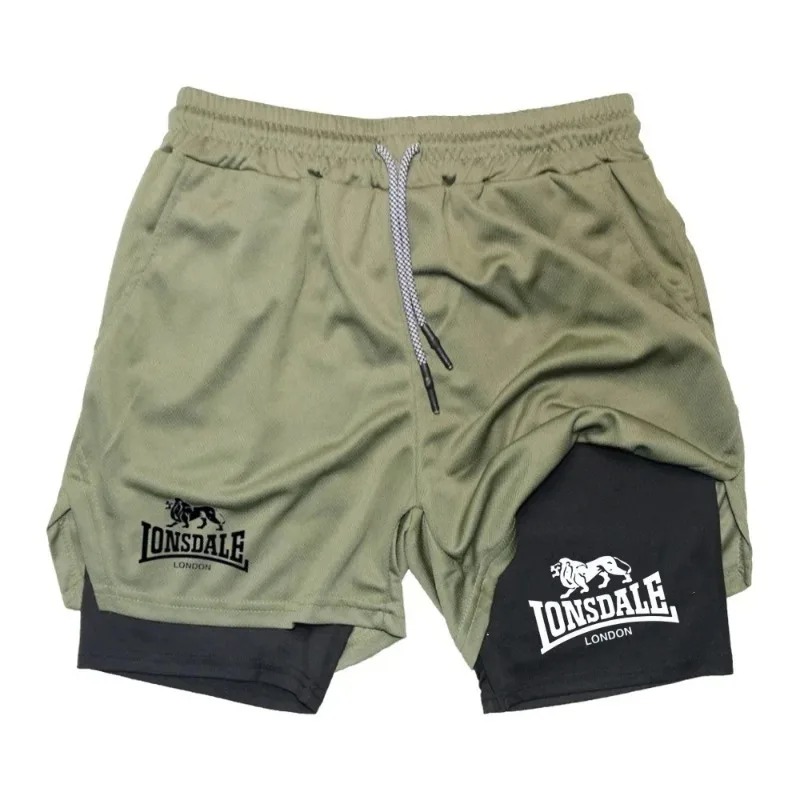 Summer Harajuku 2-in-1 Running - مراجعة Compression Shorts Athletes وسعره