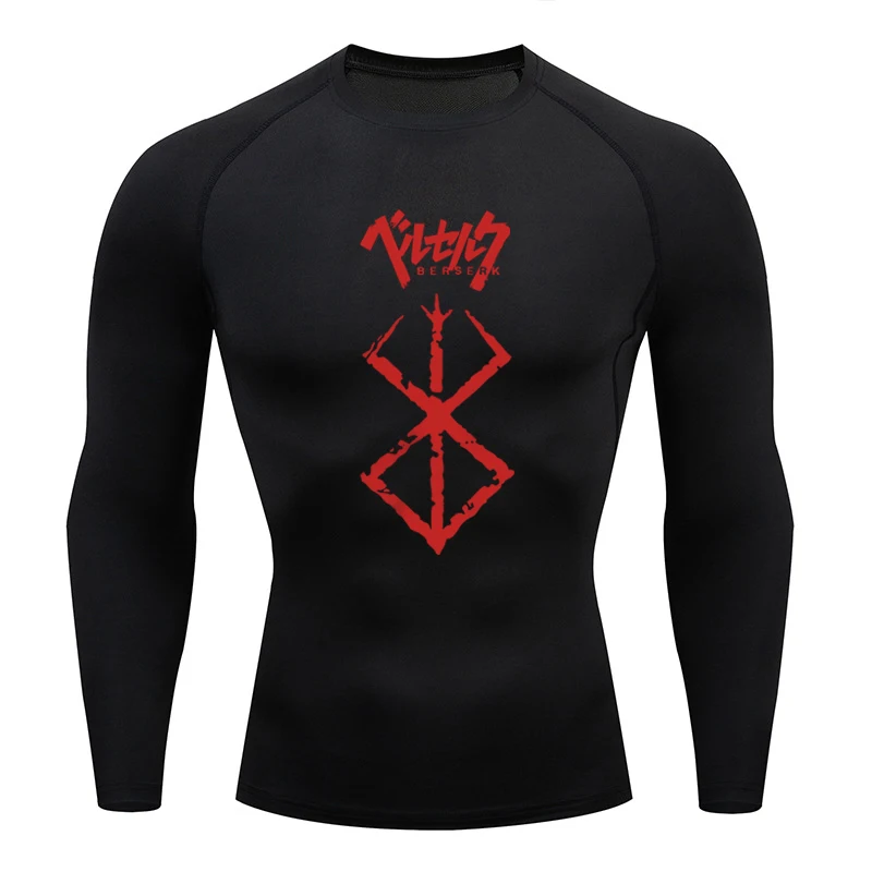 Sportswear for Men Gym Anime B - مراجعة T Shirt Tight Fit وسعره