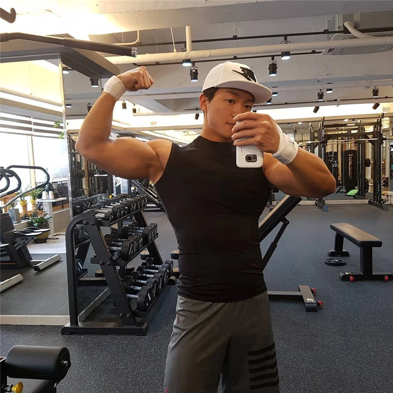Compression Tight Clothing Gym - مراجعة Sleeveless Undershirt وسعره