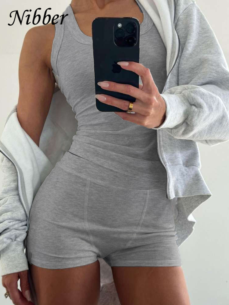 Nibber Ribbed Casual 2 Piece S - مراجعة Tank Top Ribbed وسعره