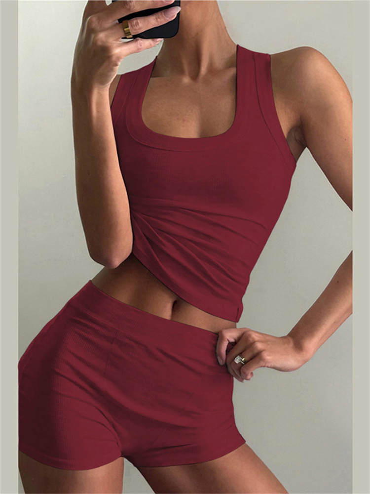 Nibber Ribbed Casual 2 Piece S - مراجعة Tank Top Ribbed وسعره