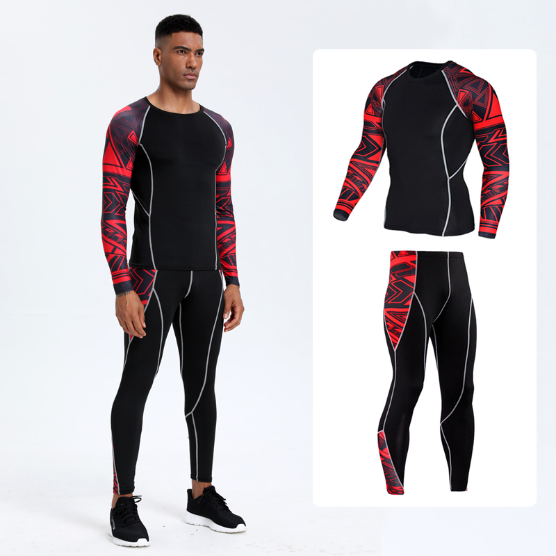 Men's PRO Sports Fitness Suit: - مراجعة Compression Long Pant وسعره