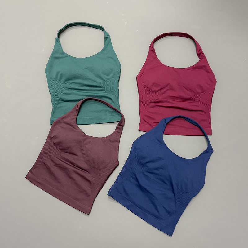Women Halter Neck Sports Top S - مراجعة Suspender Tank Top وسعره