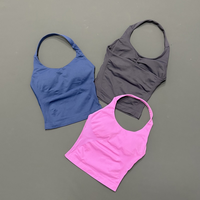 Women Halter Neck Sports Top S - مراجعة Suspender Tank Top وسعره