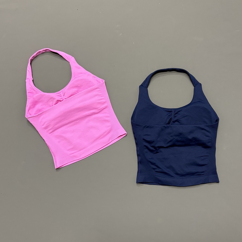 Women Halter Neck Sports Top S - مراجعة Suspender Tank Top وسعره