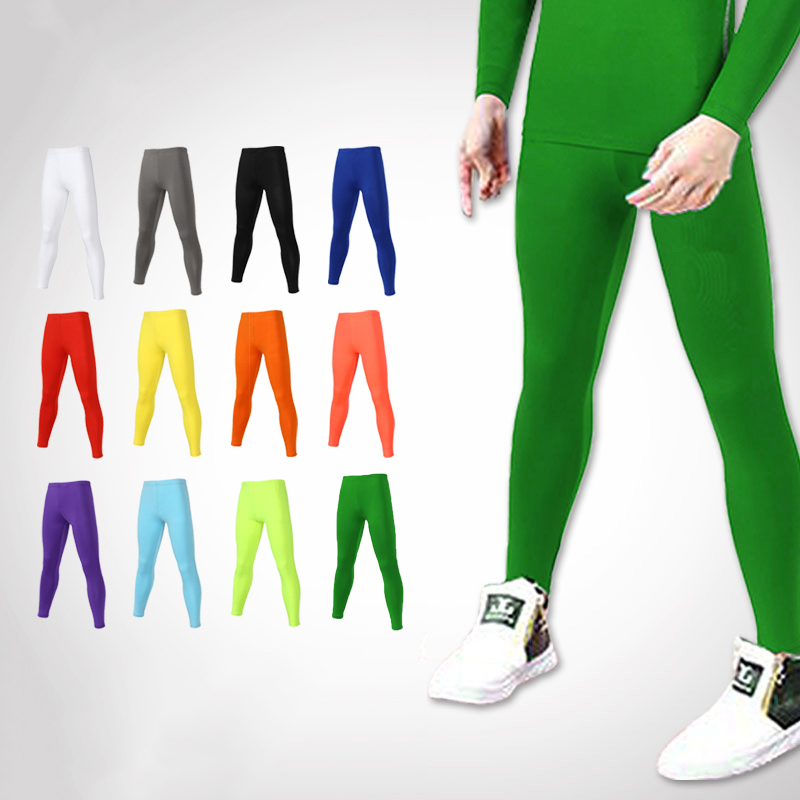 Kids Running Tights GYM Pants  - مراجعة Compression Long Pant وسعره
