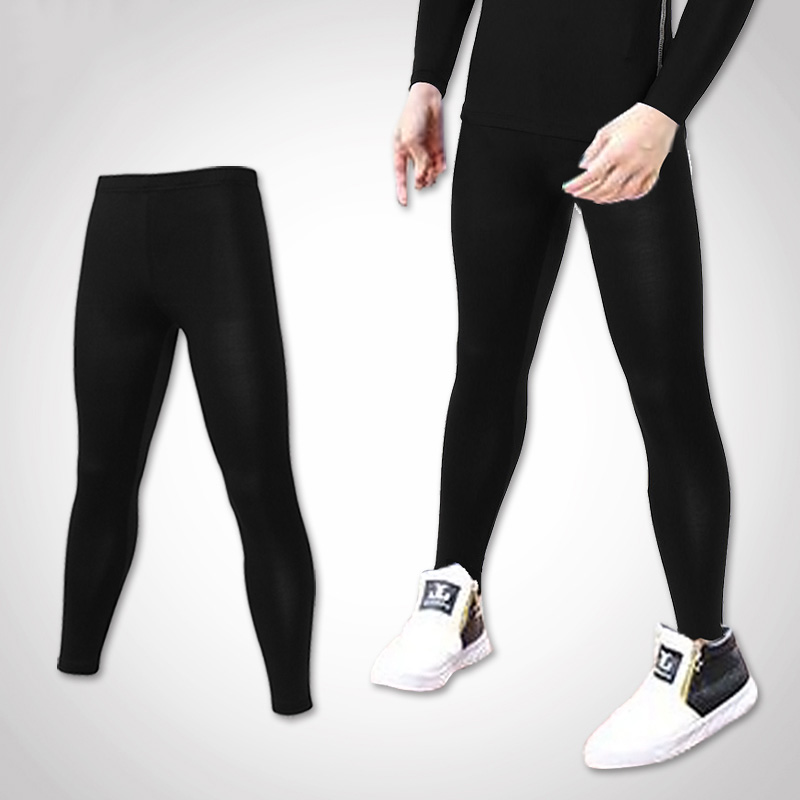 Kids Running Tights GYM Pants  - مراجعة Compression Long Pant وسعره