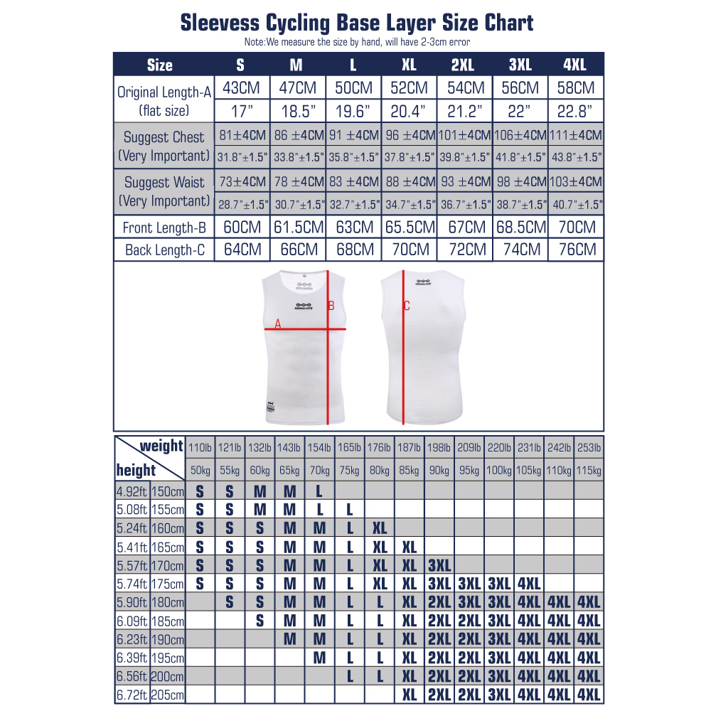 KEMALOCE Cycling Base Layer Sl - مراجعة Sleeveless Undershirt وسعره