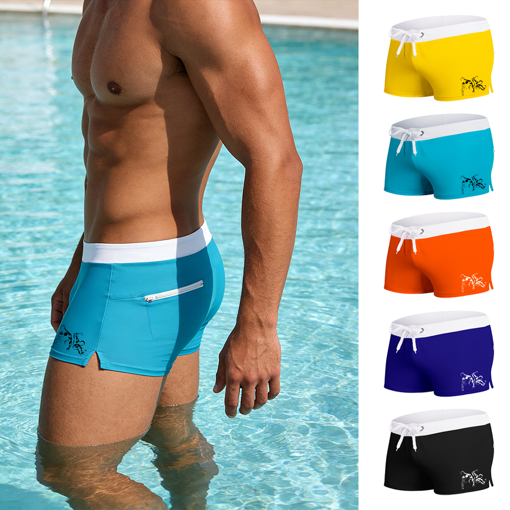 Men's Creative Printed Swim Tr - مراجعة Trunk Breathable Men وسعره
