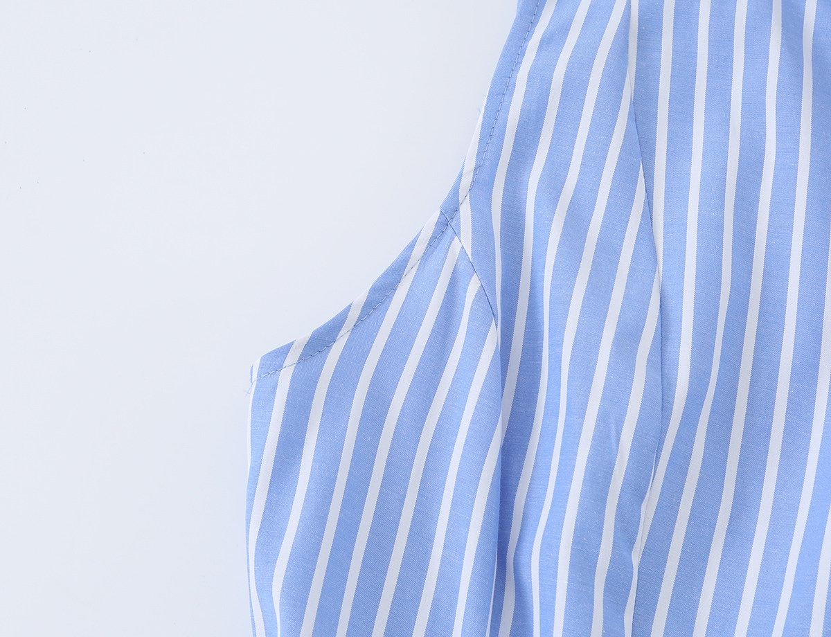 BSAY 2026 Summer Blue White St - مراجعة Suspender Tank Top وسعره