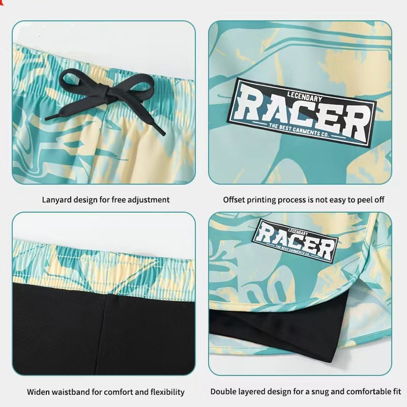 Swimming Trunks Adult Double L - مراجعة Trunk Breathable Men وسعره