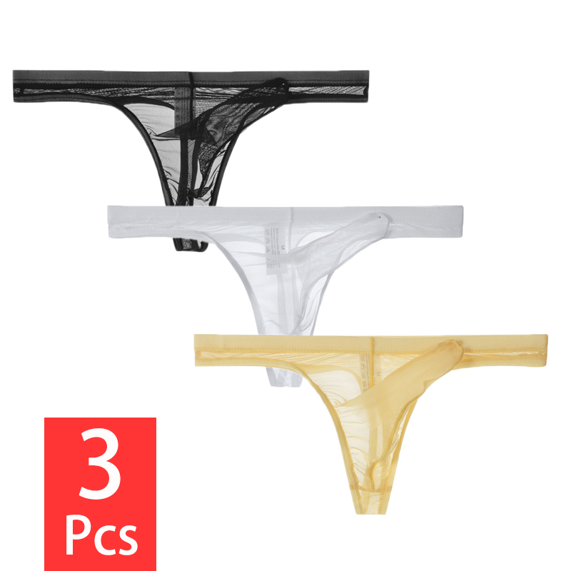 3Pcs/lot Men Underwear T-Back  - مراجعة Multi Pack Underwear وسعره
