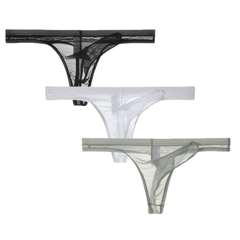 3Pcs/lot Men Underwear T-Back  - مراجعة Multi Pack Underwear وسعره
