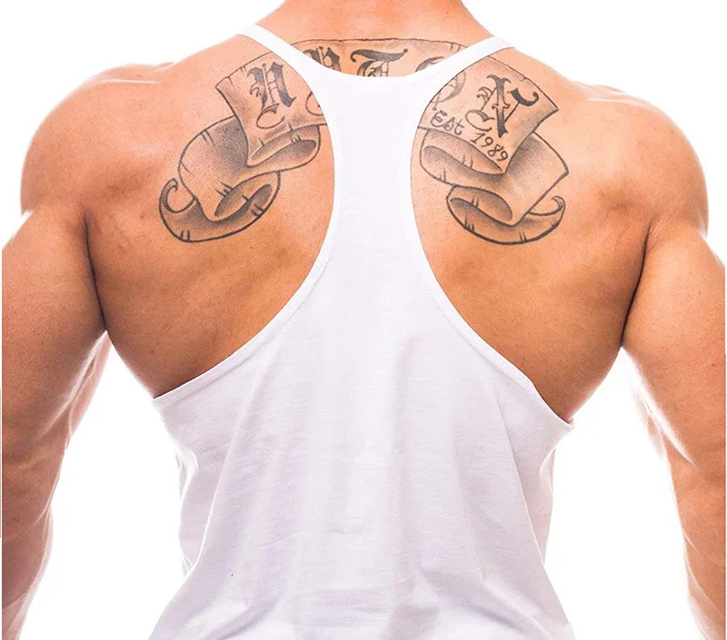 Top Gyms Men's Clothes Tank Ve - مراجعة Undershirt Crew Neck وسعره