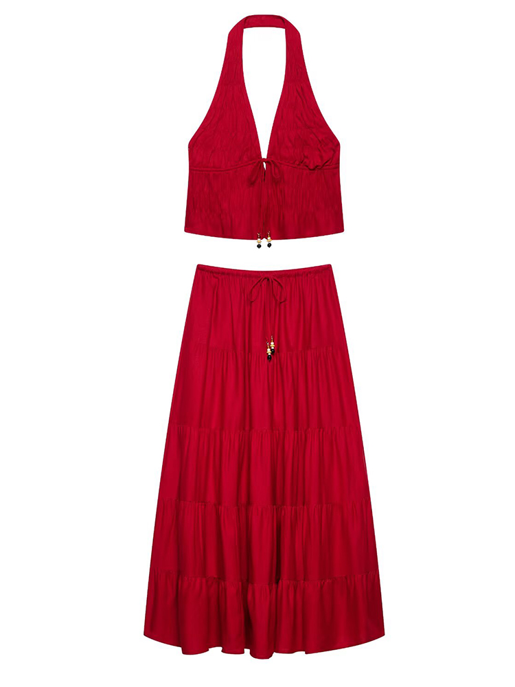 HH 2026 Summer Women's Red Hal - مراجعة Suspender Tank Top وسعره