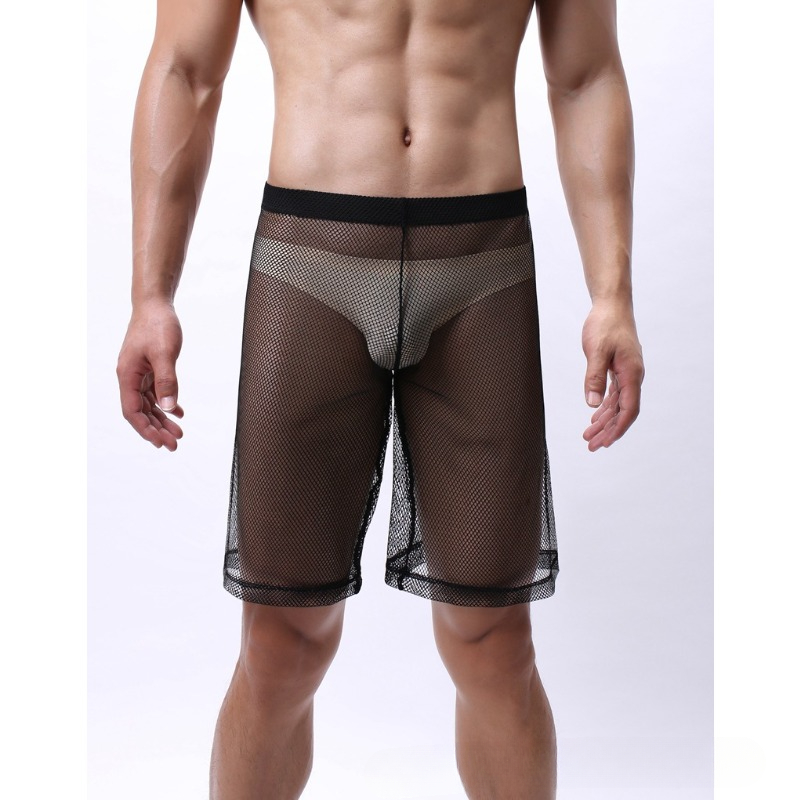 Low Rise Mesh Erotic Underwear - مراجعة Pouch Boxer Pouch وسعره