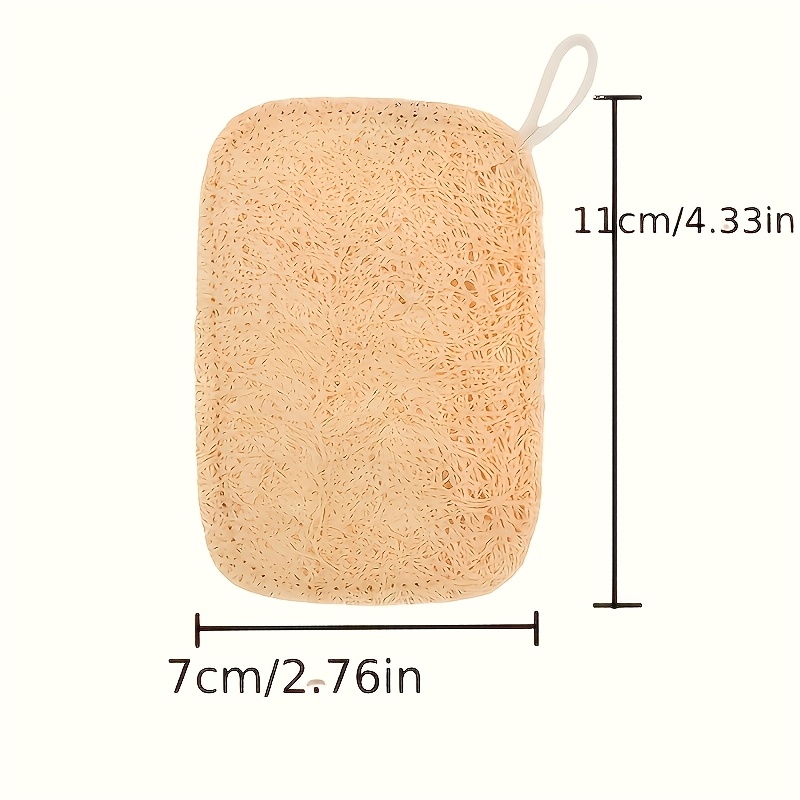 6pcs Natural Loofah Exfoliatin - مراجعة Bamboo Fiber Trunk وسعره