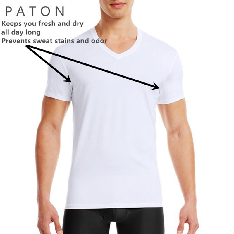 Hide Your  Stains Custom Mens  - مراجعة Undershirt Crew Neck وسعره