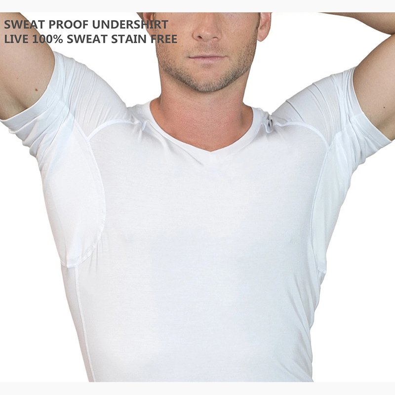 Hide Your  Stains Custom Mens  - مراجعة Undershirt Crew Neck وسعره