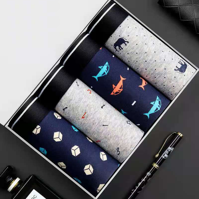 4Pcs/Lot Boxer Shorts Men Unde - مراجعة Multi Pack Underwear وسعره