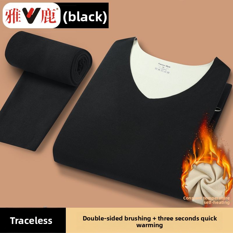 V-neck Seamless Thermal Underw - مراجعة Thermal Long John وسعره